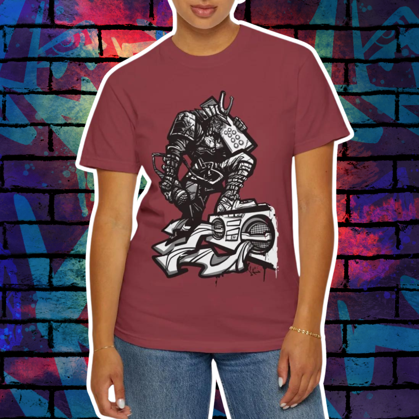 Boom Bap Samurai Unisex T-shirt