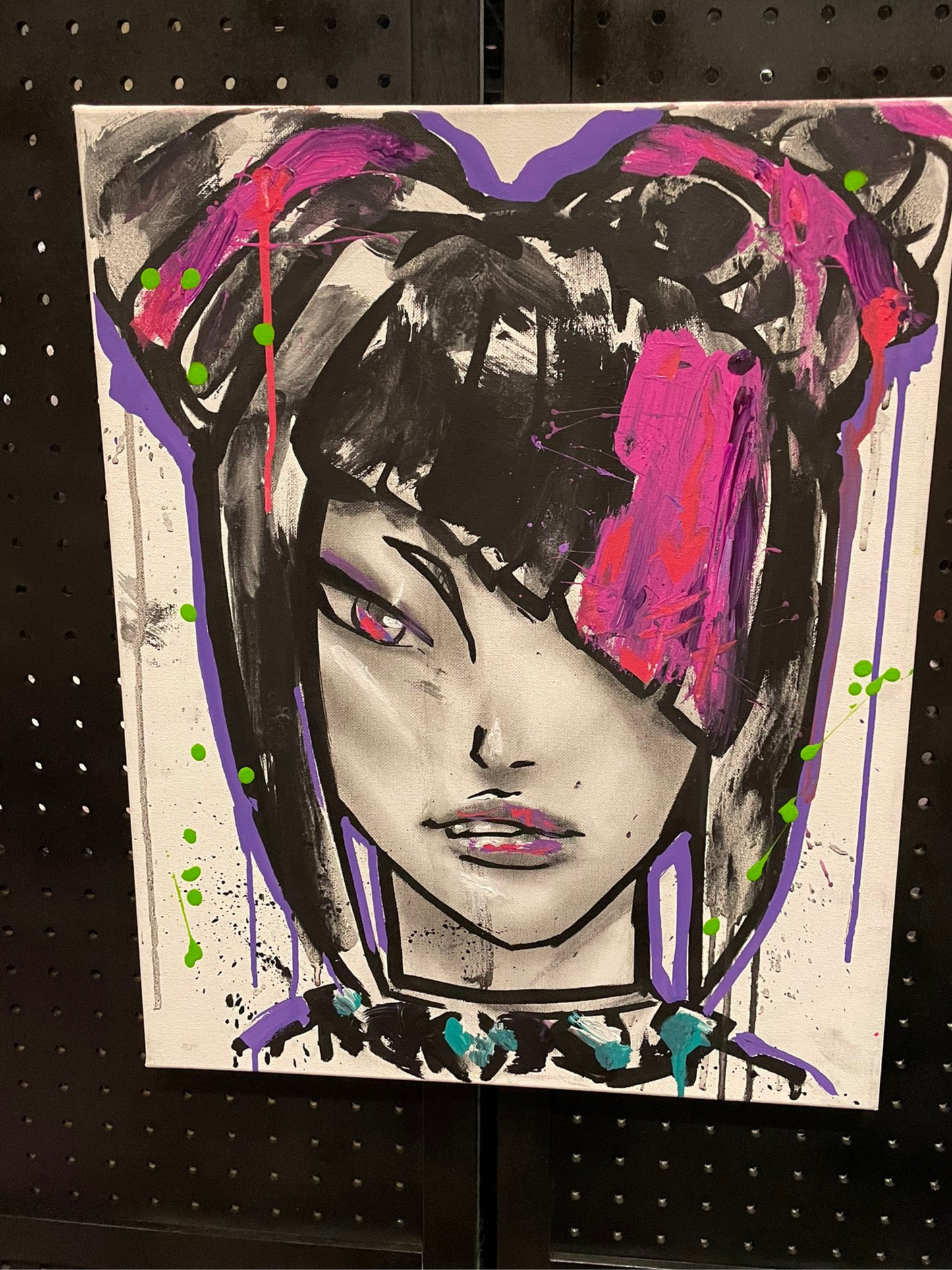 Purple demon