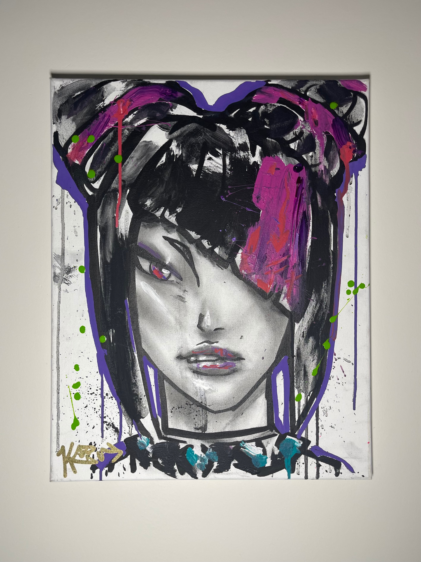 Purple demon