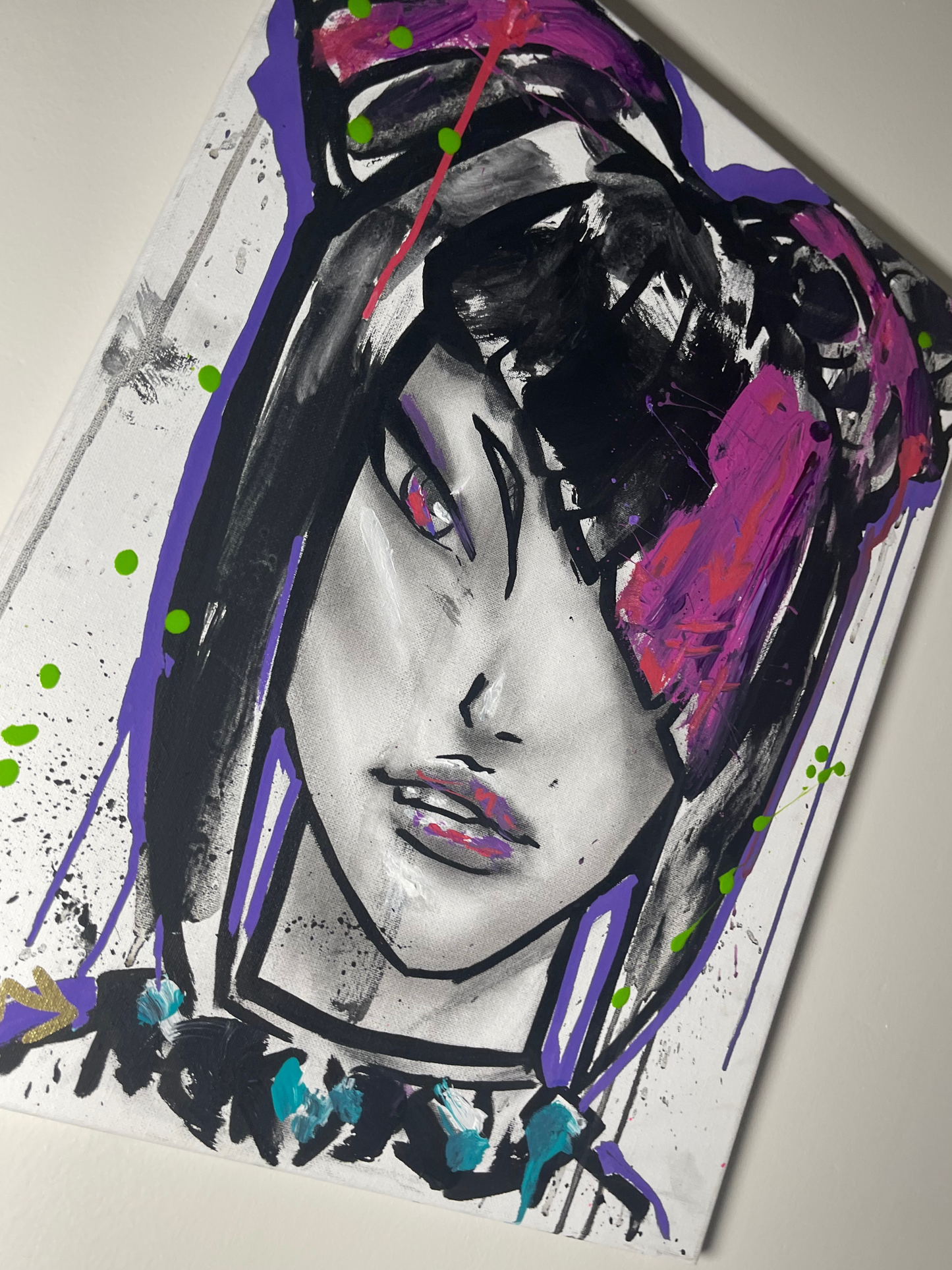 Purple demon