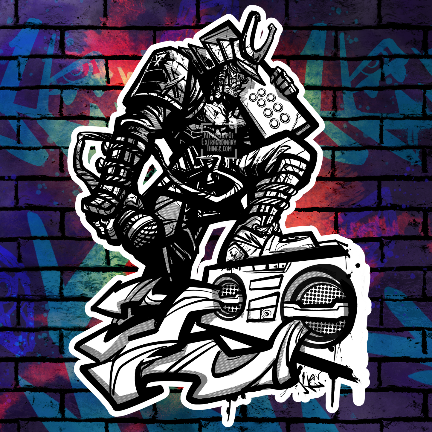 Boom Bap Samurai Unisex T-shirt