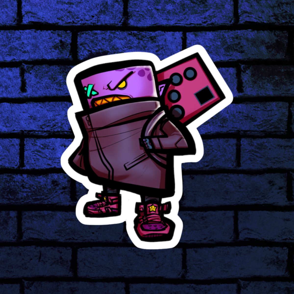 Zedd | Original character sticker