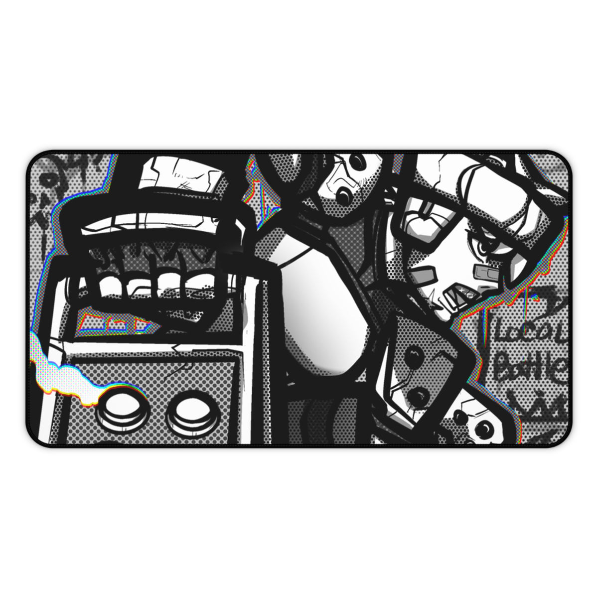 Fightstick Punks  Desk Mat : Revy