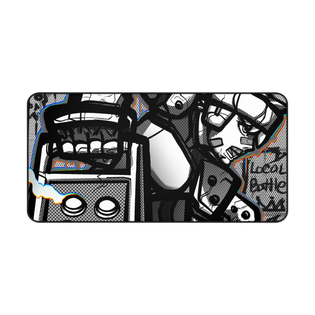 Fightstick Punks  Desk Mat : Revy